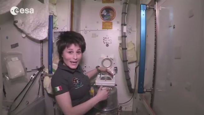 go to Gutes Zielen nötig: Astronautin erklärt Weltraum-WC